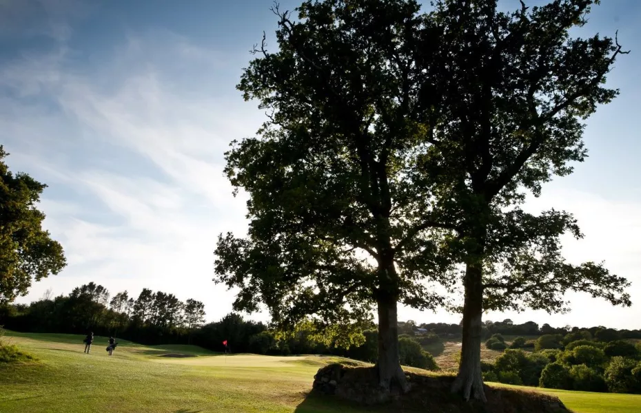 11th green, China Fleet Golf Course