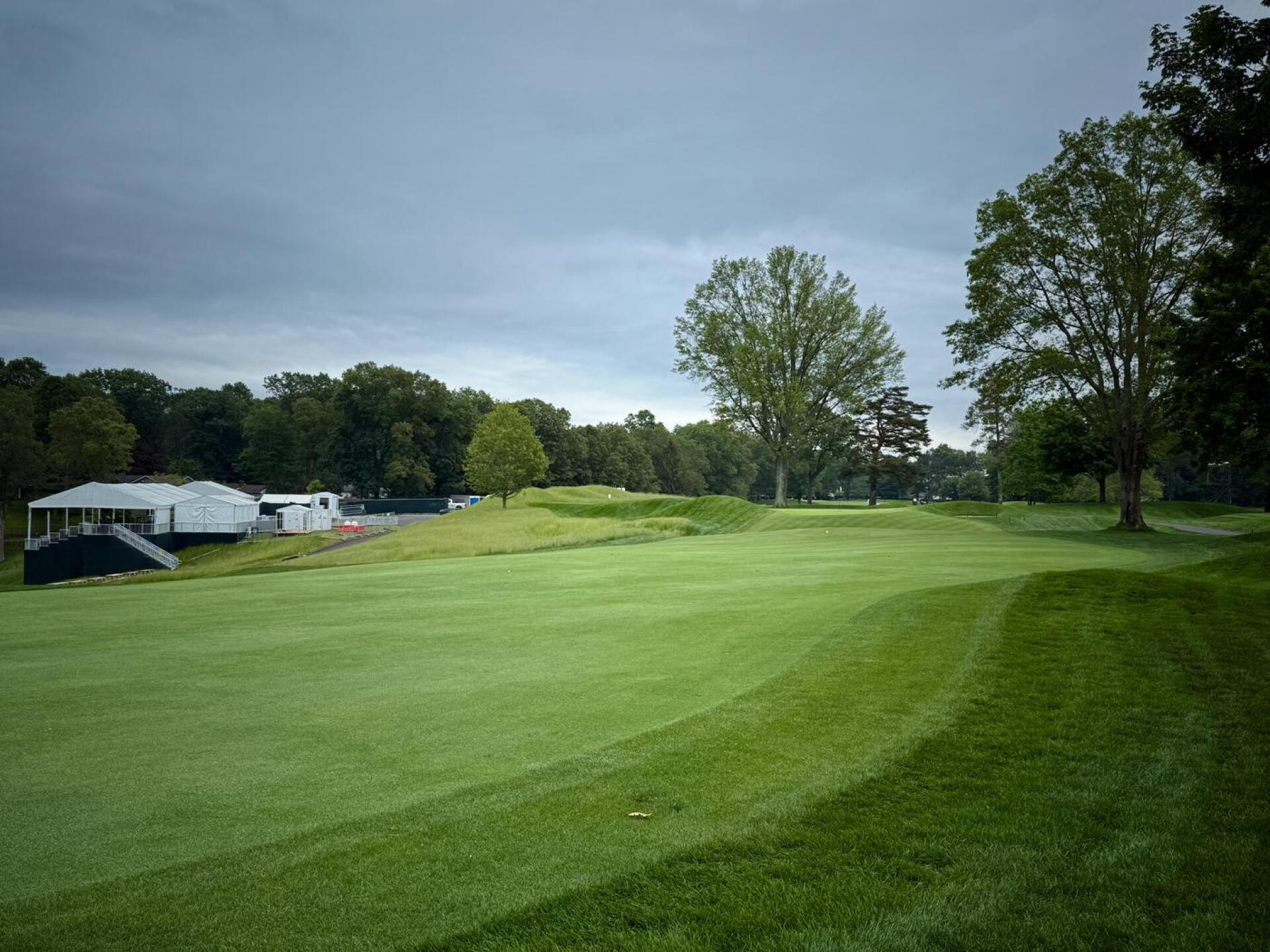 Shockingly clumsy renovations: TPC River Highlands, hole 2 (Photo submitted by TimGavrichGP on 11/29/2025)