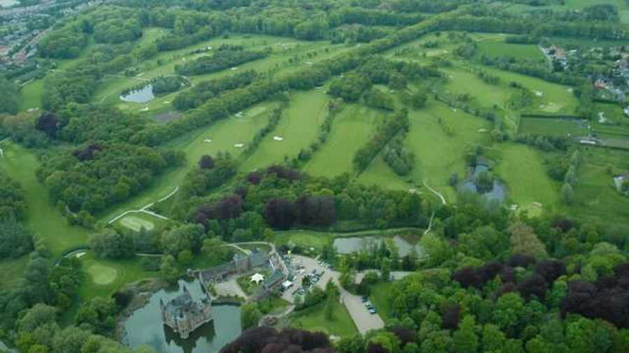 Cleydael GCC: Aerial view