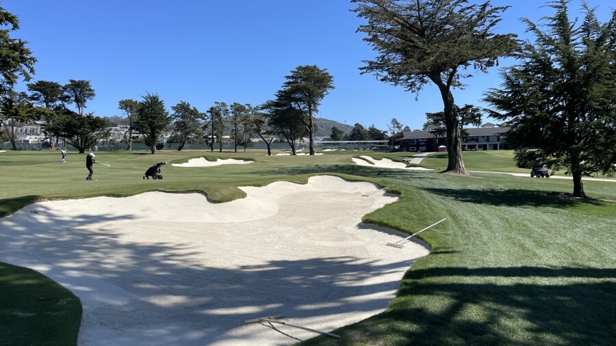 Lake Merced Golf Club - hole 9 