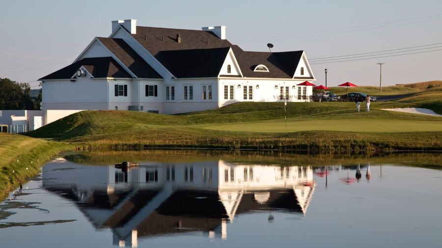 Royal Manchester Golf Links: Clubhouse