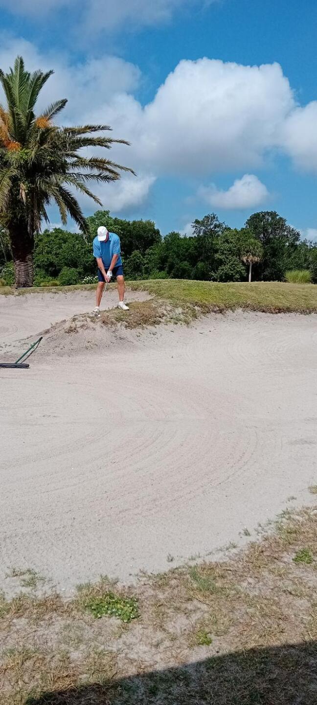 2nd shot on the Par 5 - still managed a birdie. (Photo submitted by josiemay on 05/17/2025)