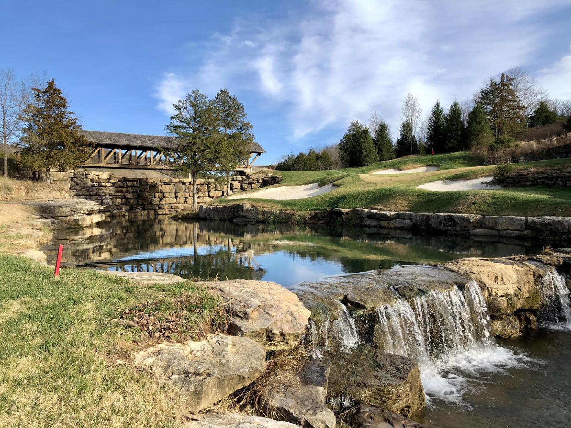 A lot is happening on your approach into the spectacular par-5 14th hole (Photo submitted by BrandonWebb on 11/29/2020)