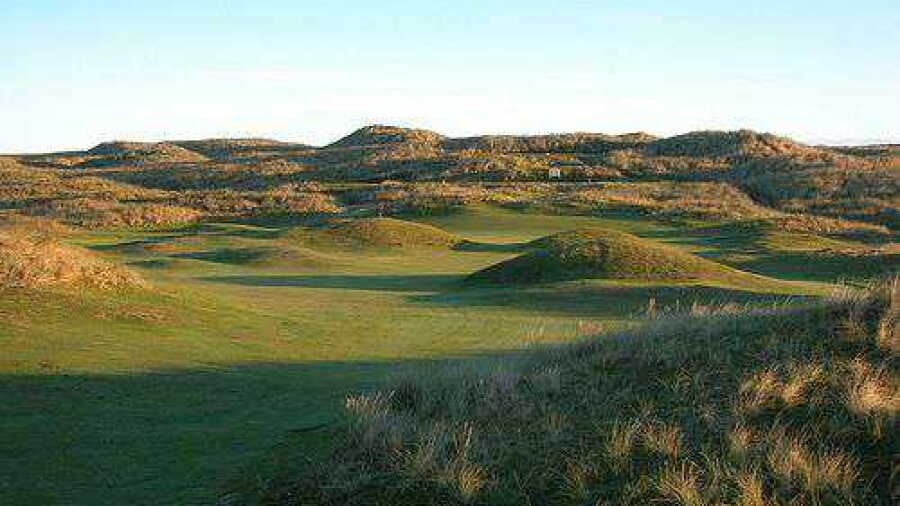 13th fairway at Fraserburgh