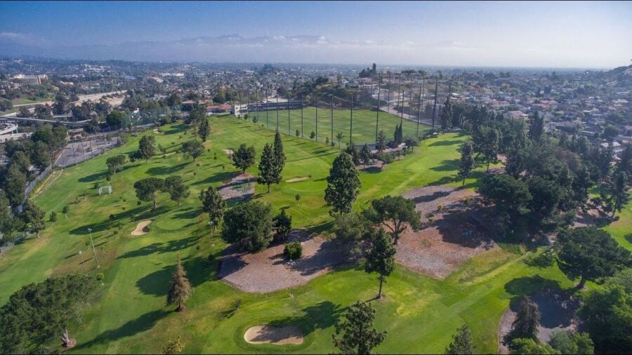 Monterey Park GC: Aerial