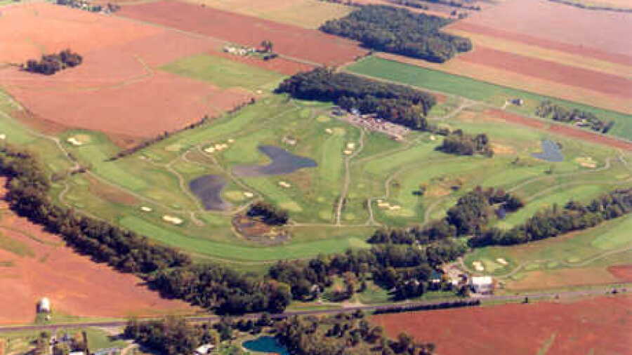 Hidden Creek GC: Aerial view