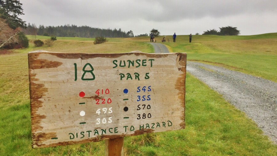 Bandon Crossings - hole 18 