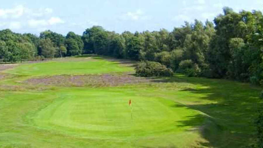 12th green at Piltdown