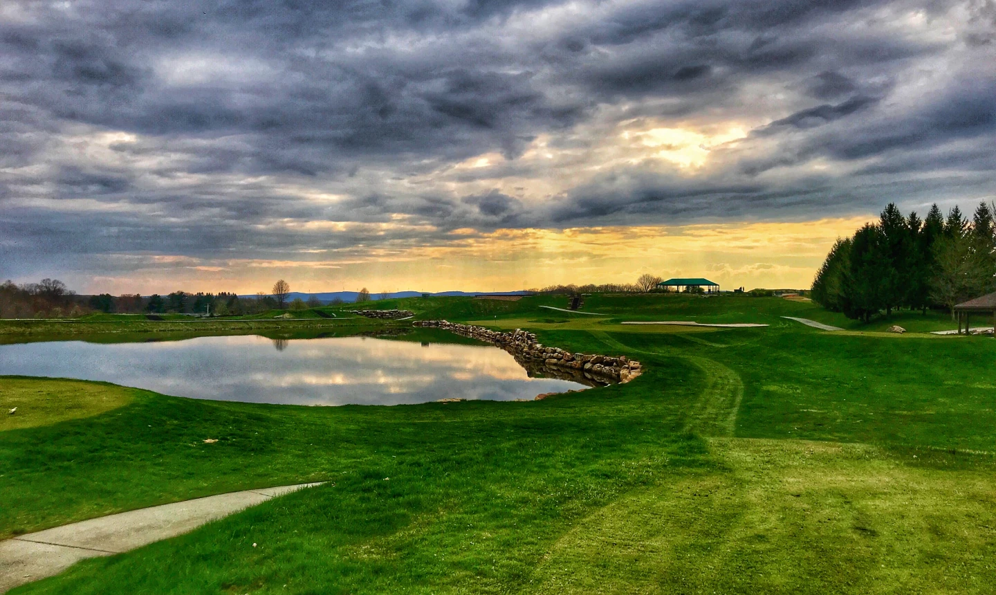 Nemacolin Mystic Rock hole 17