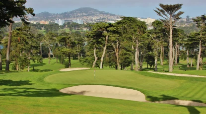 Olympic Club - Lake golf course - hole 3