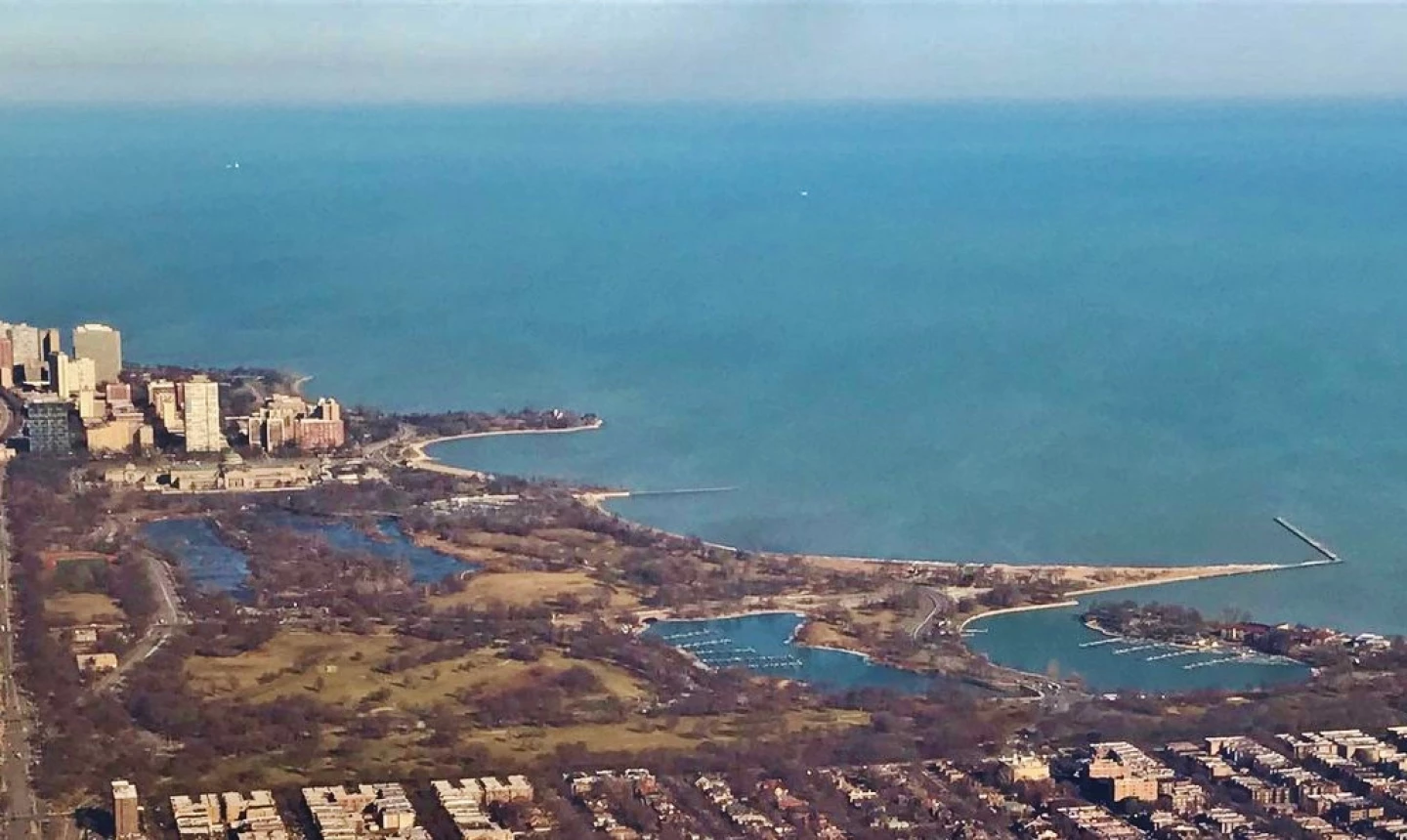 Jackson Park - aerial view 