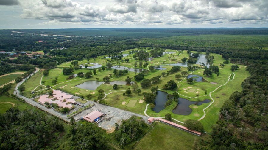 Royal Pekan GC: Aerial view