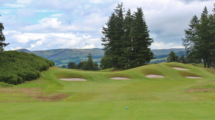 Gleneagles - King's golf course - hole 14