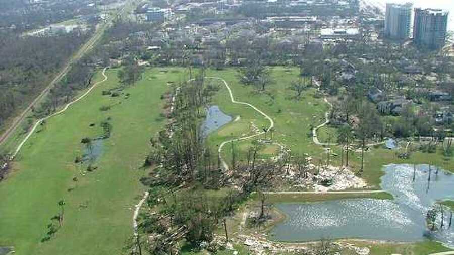 Great Southern GC: Aerial view
