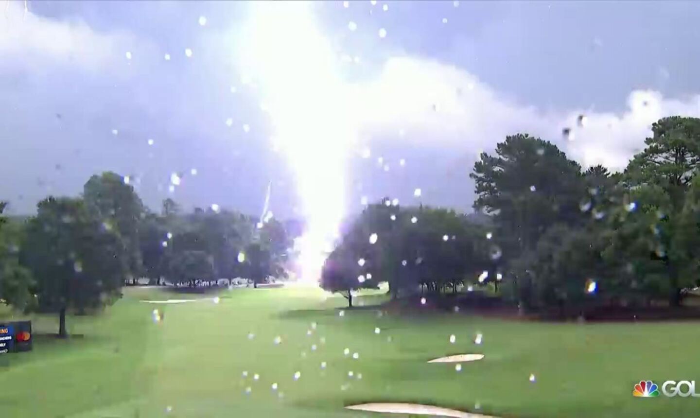 Golf course lightning is not to be taken lightly