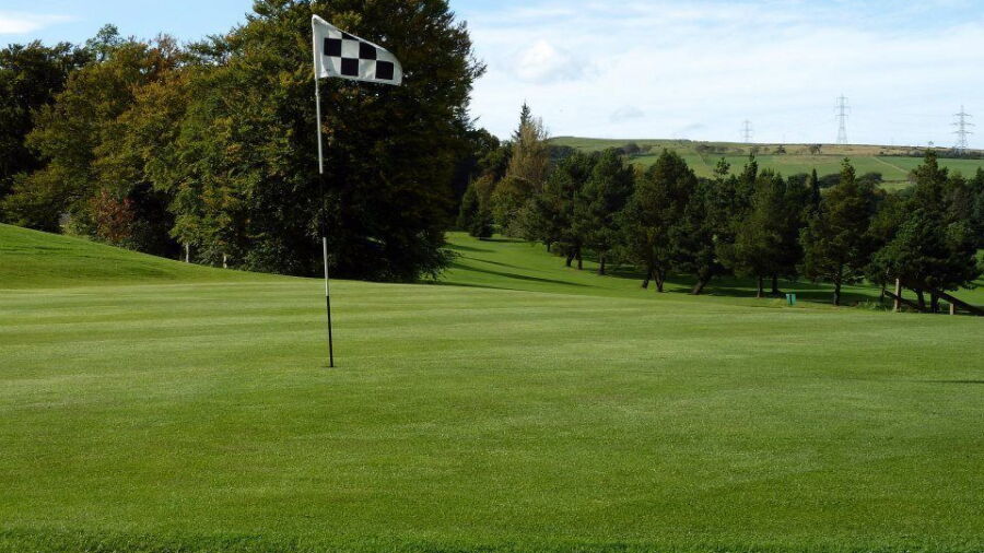 Hollandbush GC: 2nd green