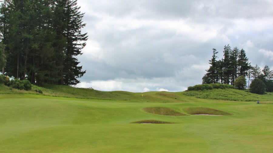 Gleneagles - King's golf course - hole 17 