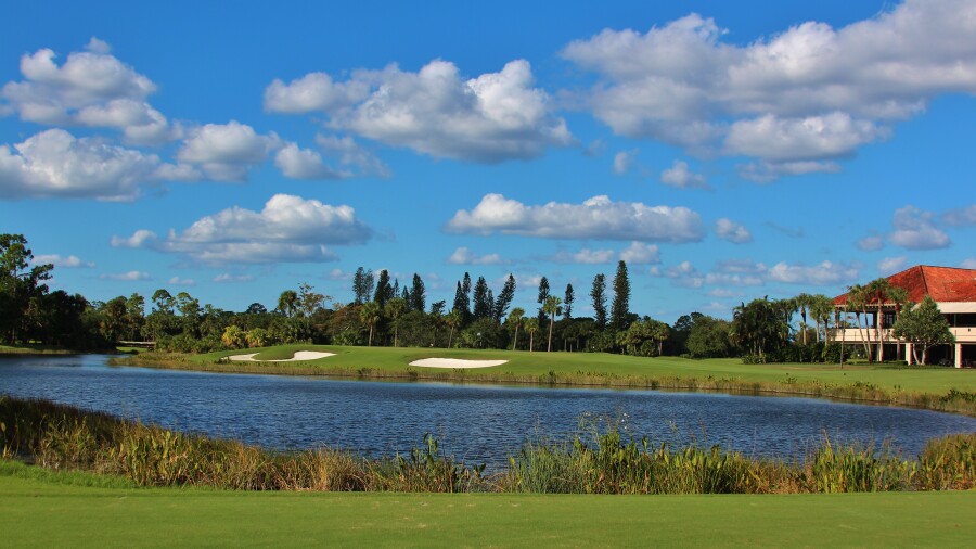 Rees Jones course at The Breakers Palm Beach - hole 9 