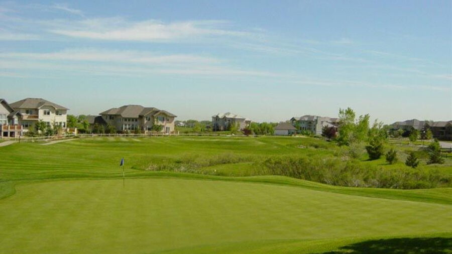 Indian Peaks GC: 14th green