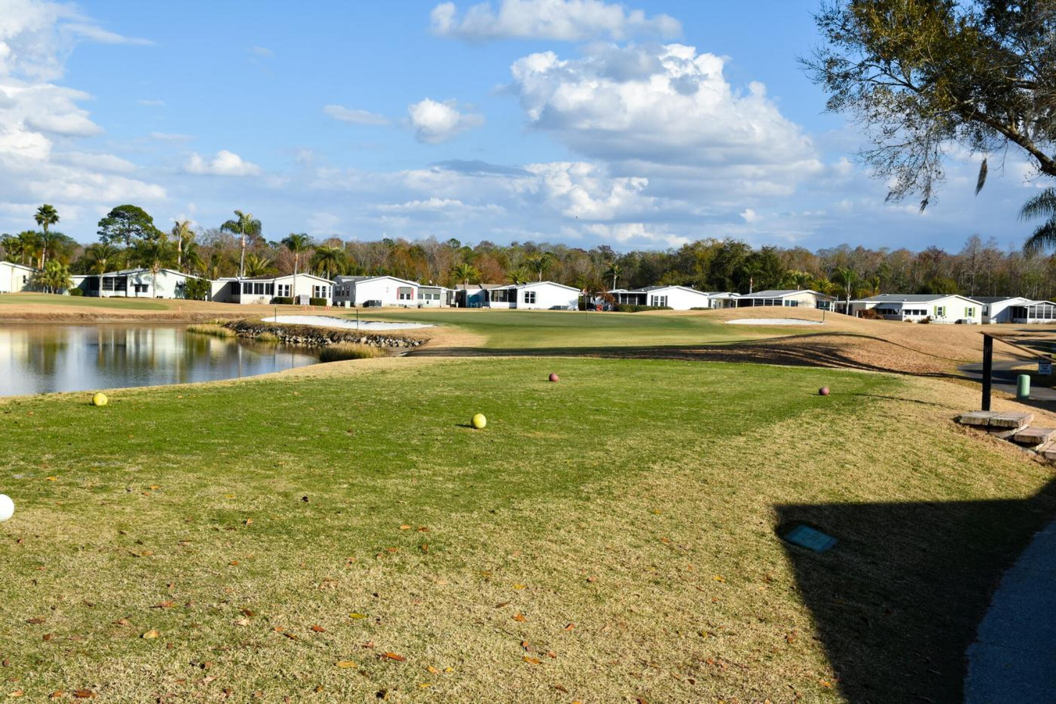The par-3 thirteenth will require only a wedge from the tee (for most players), but putting from above the hole is tricky. (Photo submitted by AptlyLinked on 02/18/2026)
