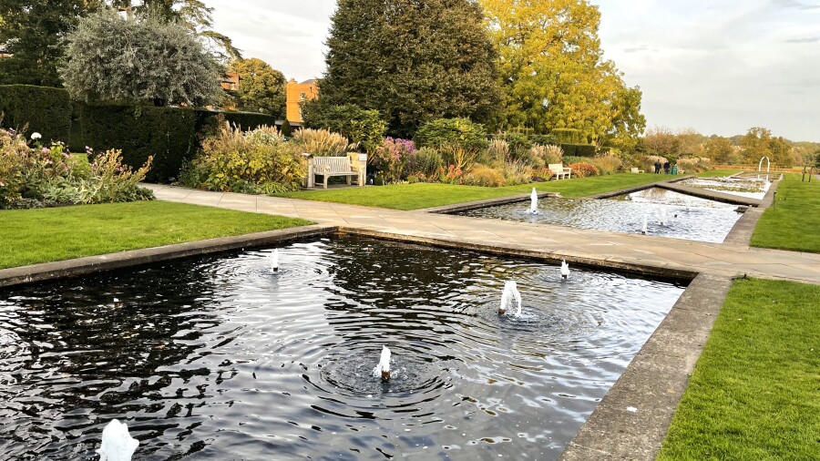 The Grove - fountain