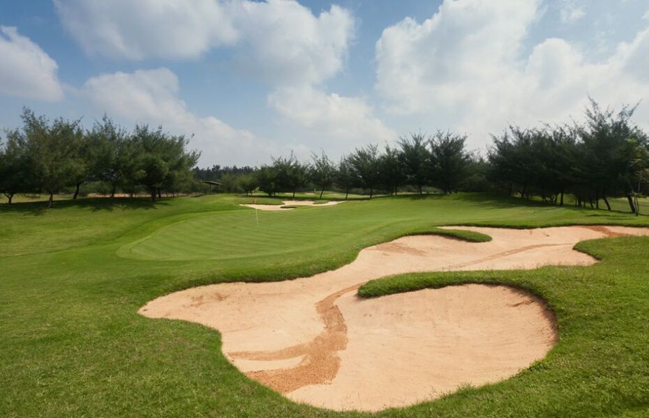 Clover Greens Golf Course in Sevaganapilli Village, Krishnagiri, India