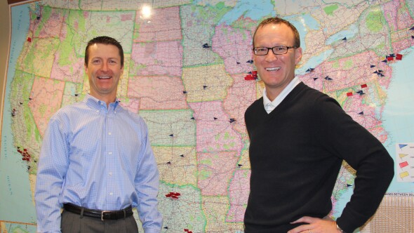 GolfTEC co-founders Mike Clinton and Joe Assell 