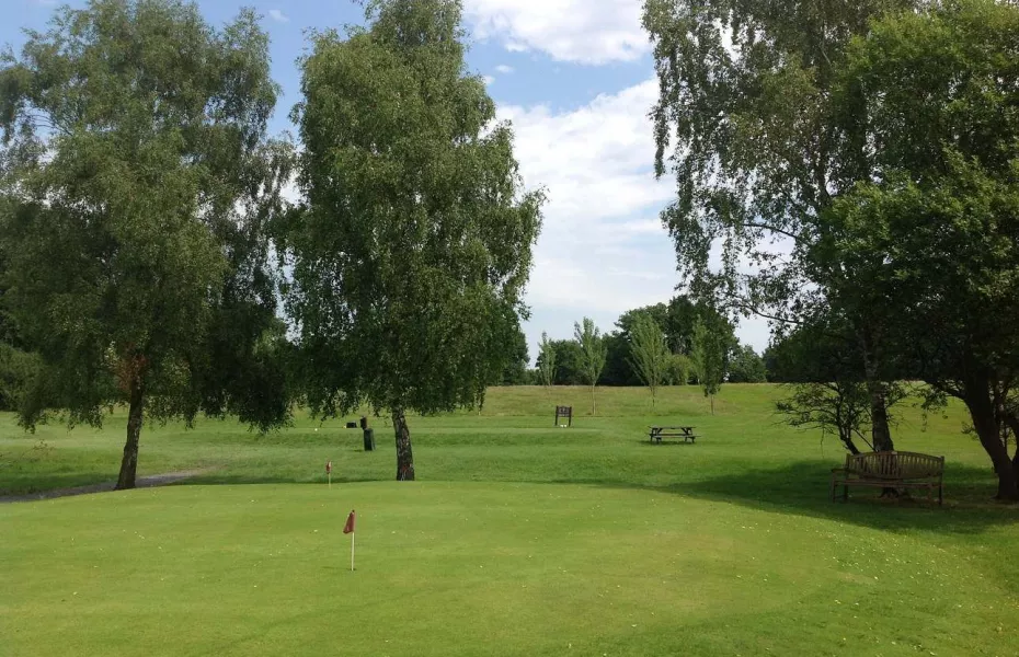 Tidbury Green GC: Putting green