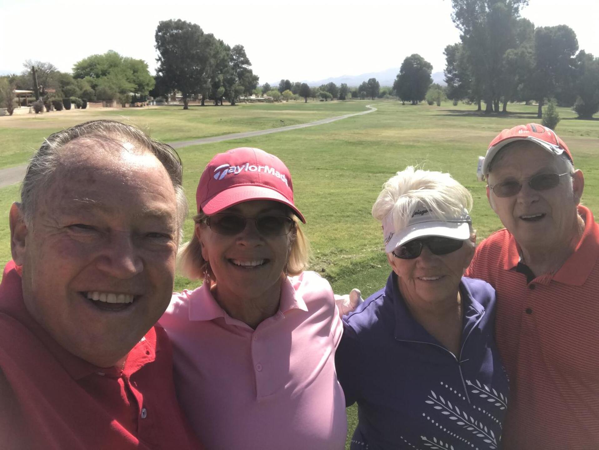 A GREAT day on the golf course.HAPPY BIRTHDAY PEGGY! (Photo submitted by u314161462587 on 05/15/2021)