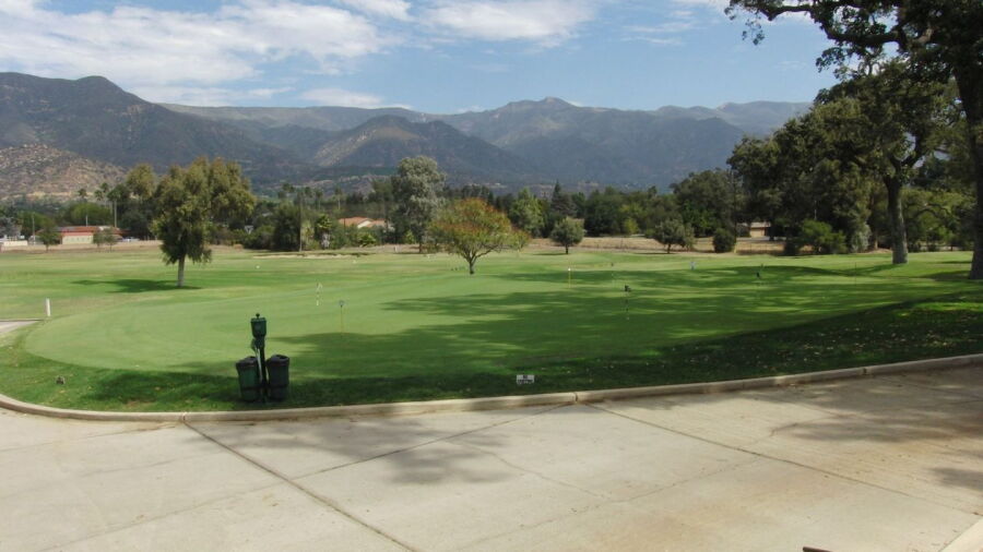 Soule Park GC: practice area