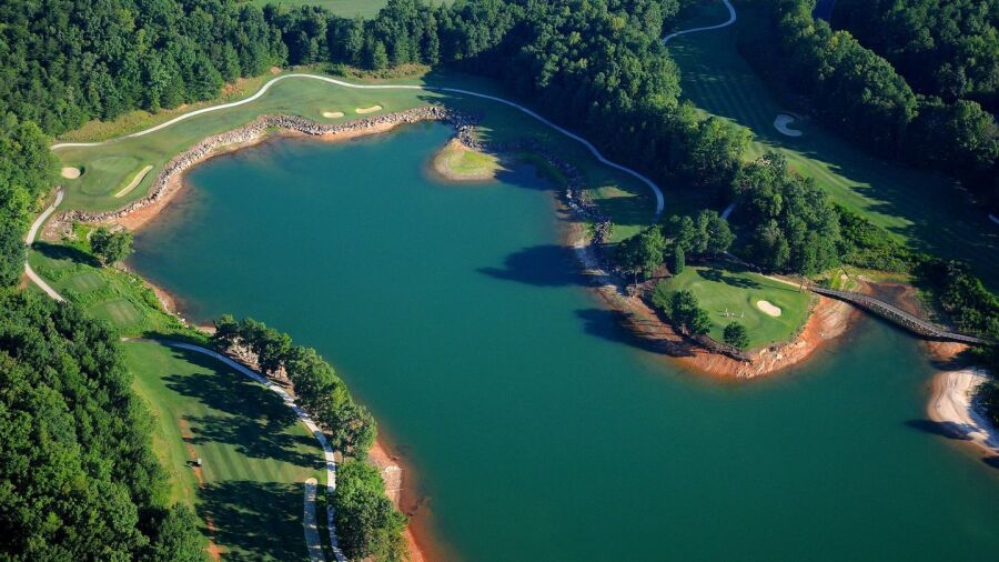 Lanier Islands Legacy GC: Aerial view