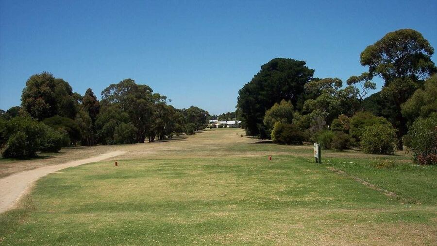 Wonthaggi Golf Club's 9th hole
