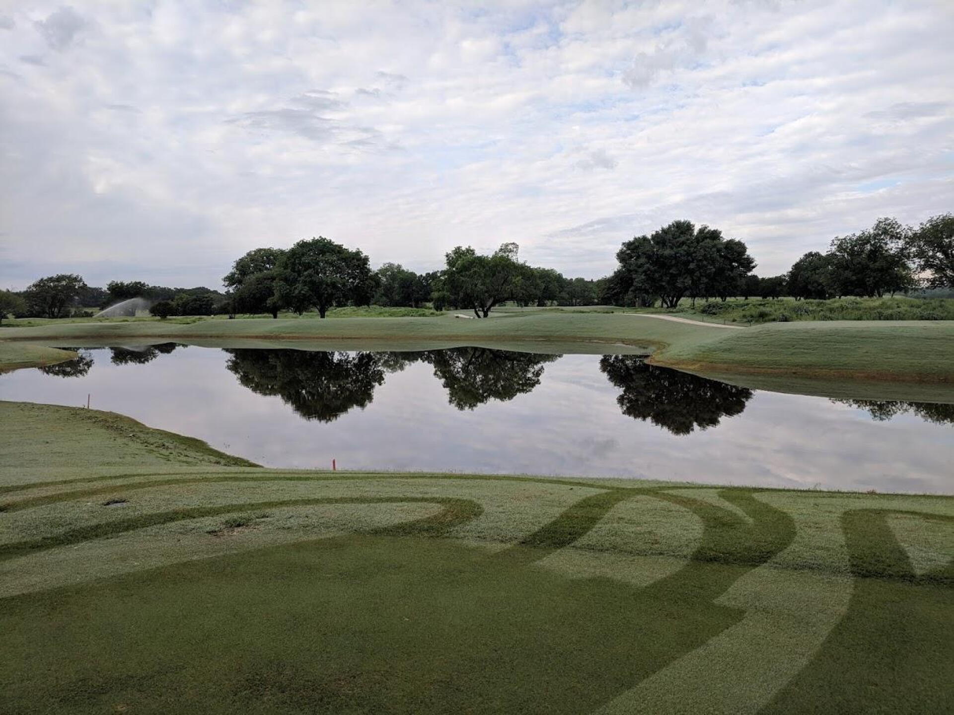 pond next to 10 green (Photo submitted by golfingbrock on 05/06/2019)