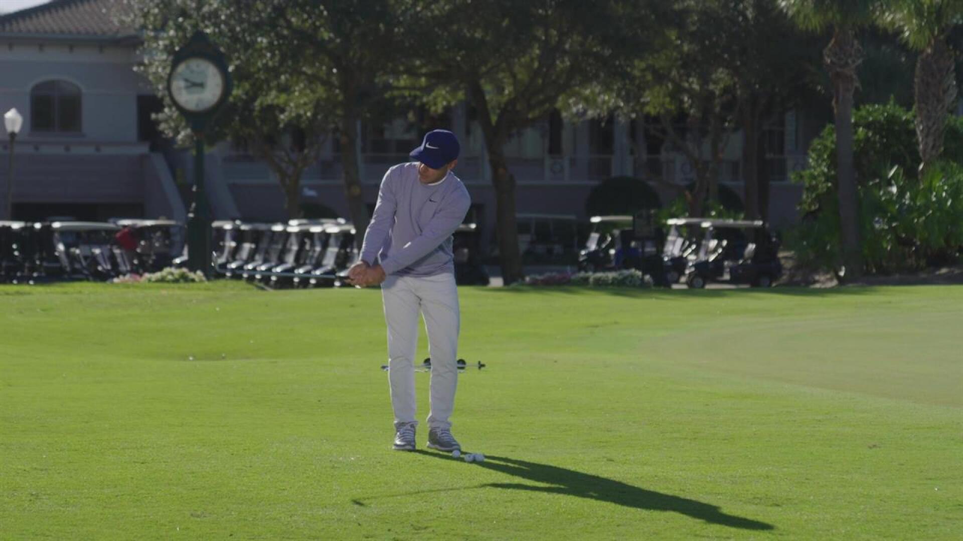 How to Hit Low, Spinning Pitch Shots