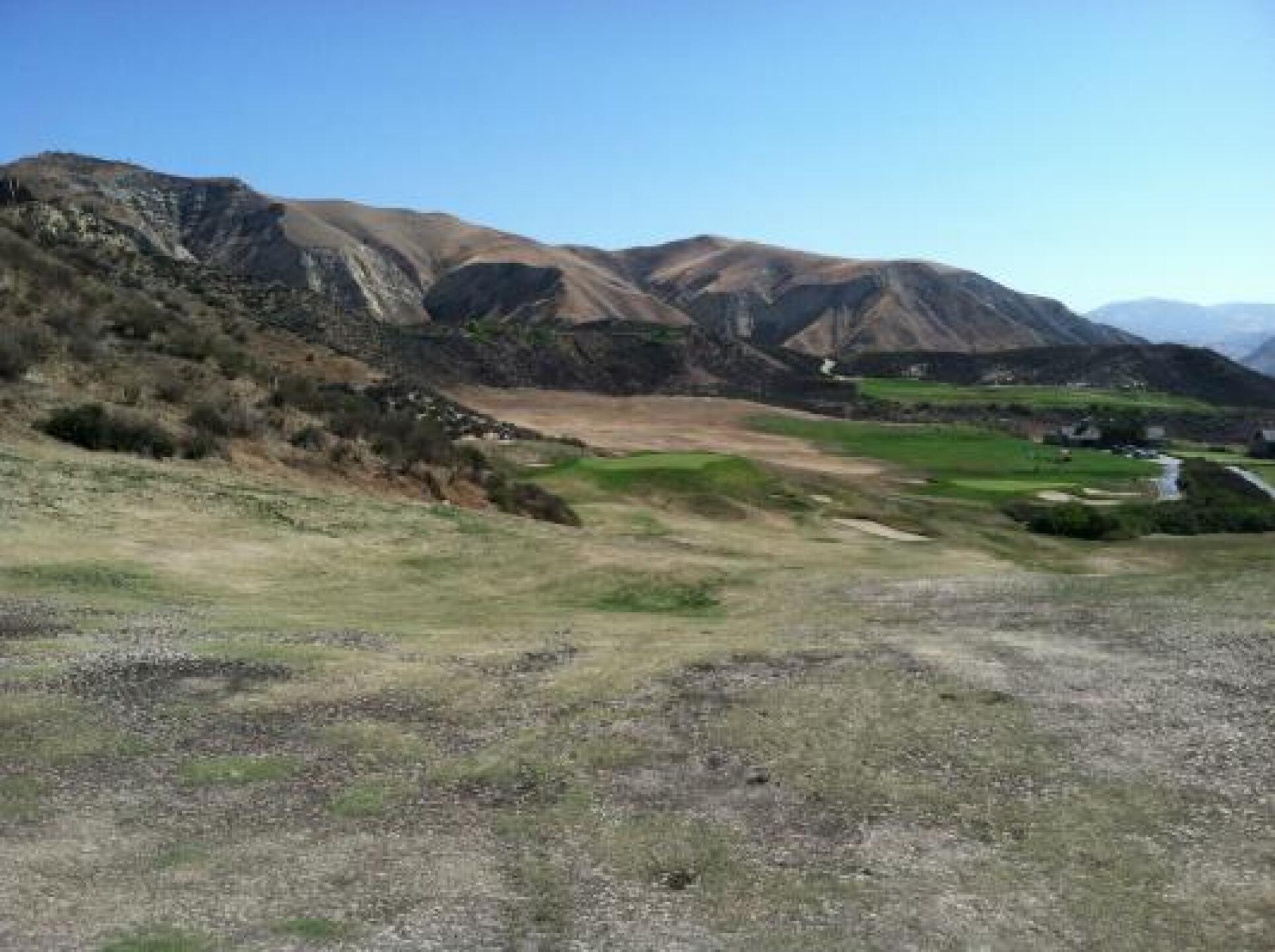 Looking down 18th fairway towards 18th green. (Photo submitted by hbtim1967 on 05/28/2013)