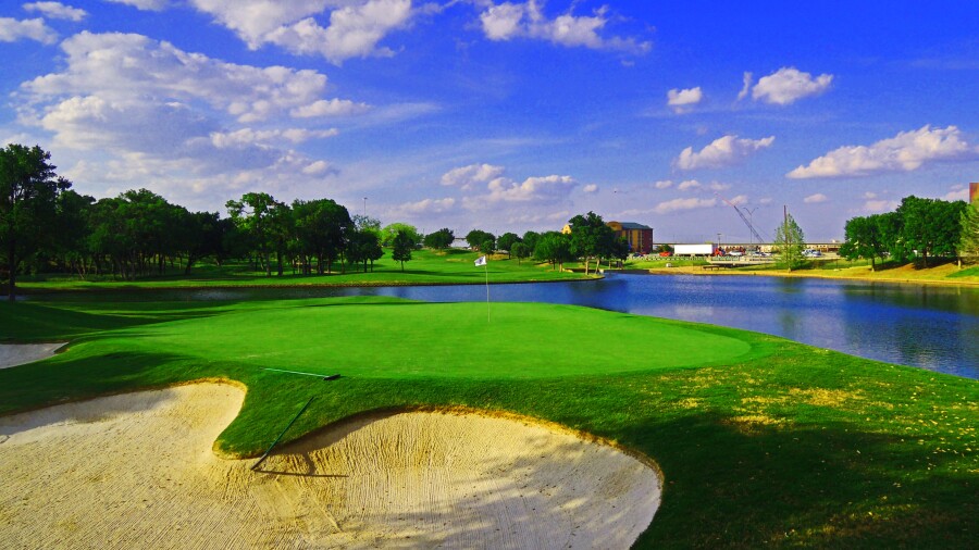 TPC Four Seasons golf course - no. 14