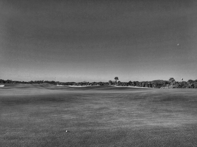 Abaco Club hole 8 green