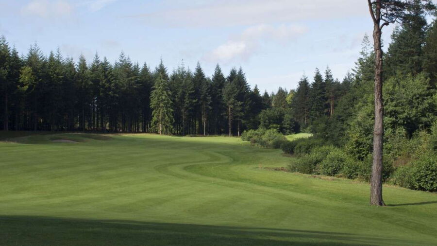 The 15th hole at Remedy Oak