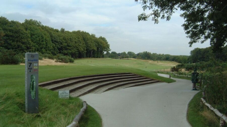 7th tee at Kings Hill