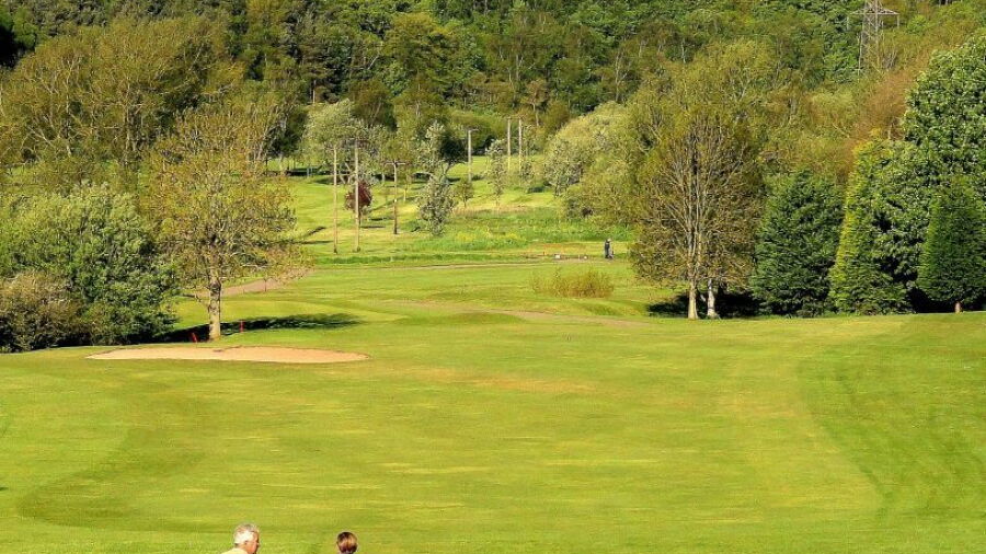 1st tee at Barlaston GC