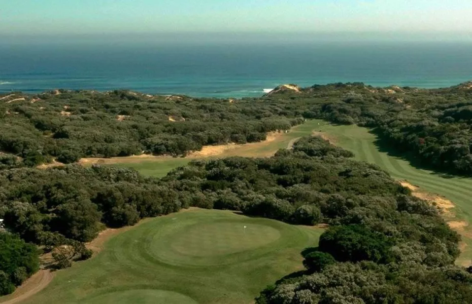 Warrnambool GC: aerial view