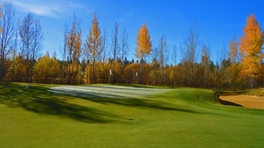 Crosswater G.C. - Sunriver resort - chipping green