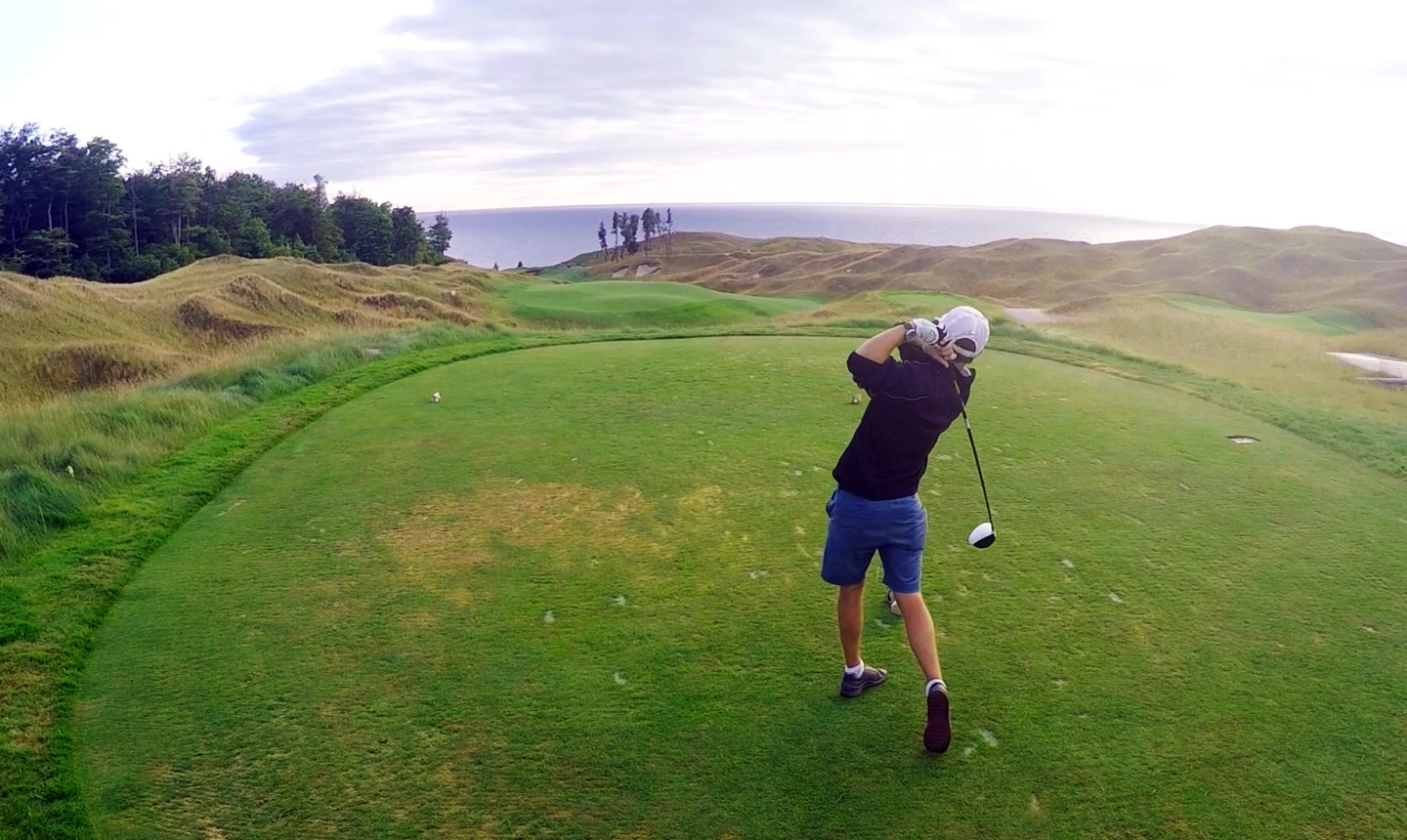 Arcadia Bluffs golf course