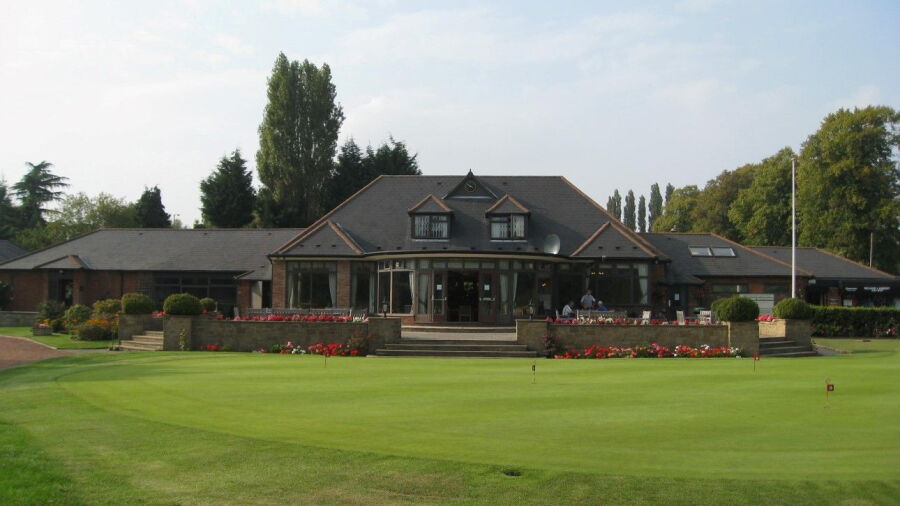 The clubhouse at Walsall Golf Club