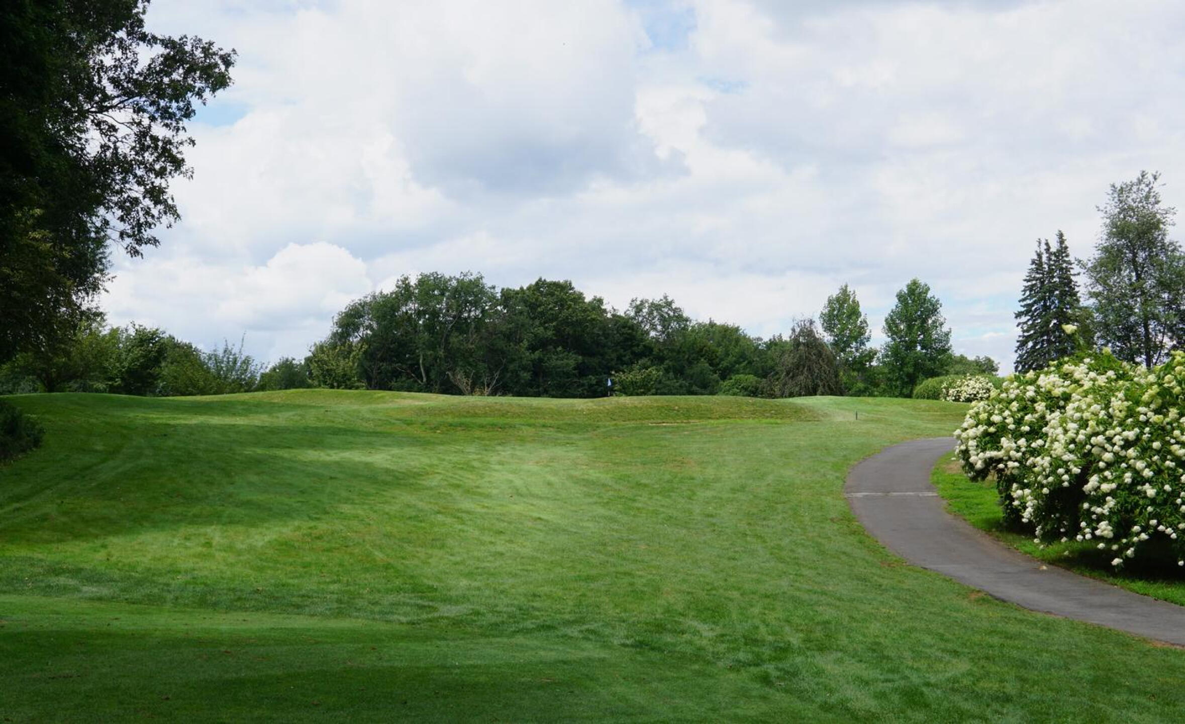 Some may call the short, par-3 second deceptively tough. I would say it also looks pretty difficult from the tee. (Photo submitted by AptlyLinked on 08/20/2024)