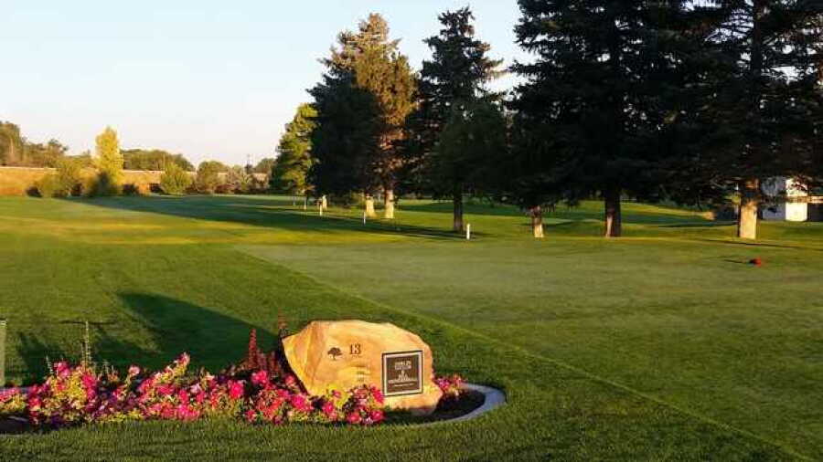 River's Edge GC at Burley: #13