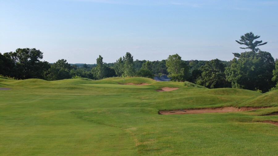 Trappers Turn - hole 3 on the Canyon nine 