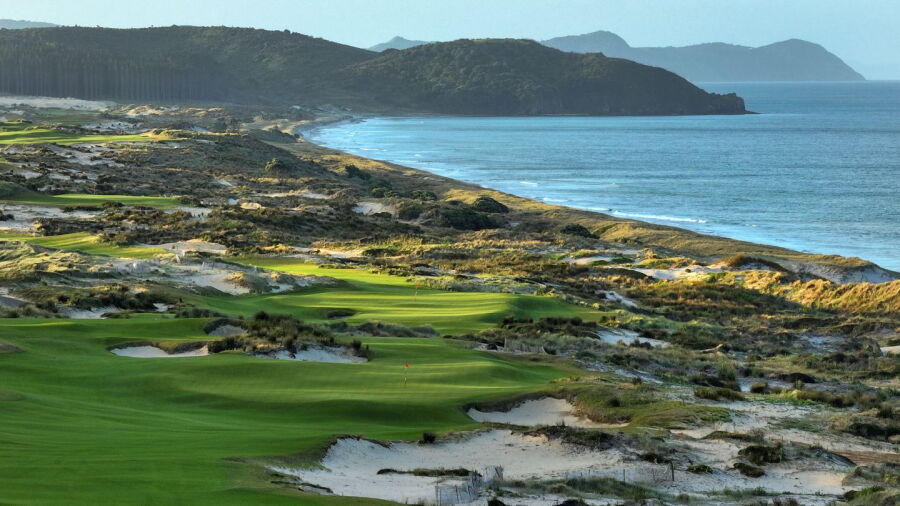 Te Arai Links GC - South: Aerial