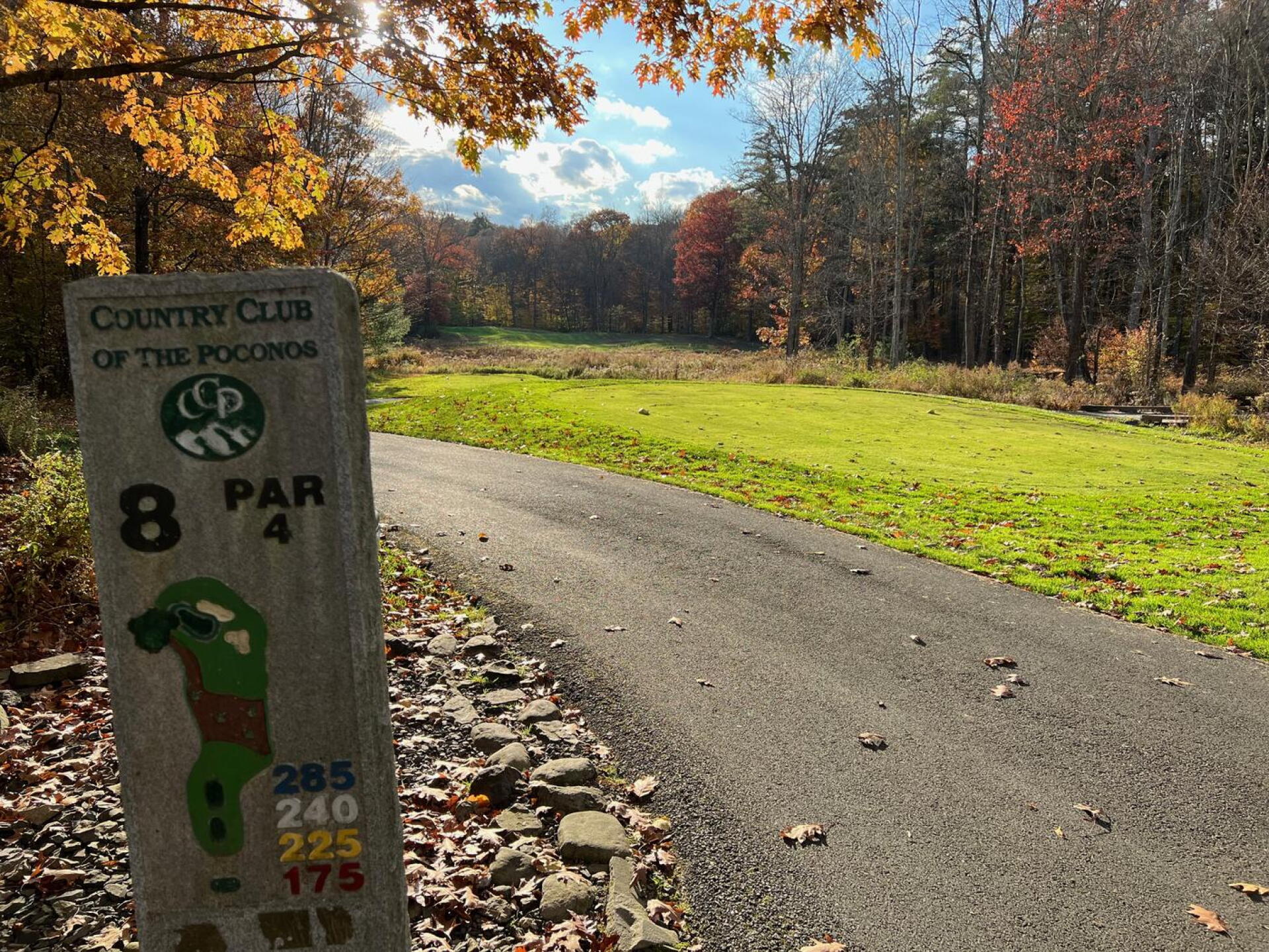 Hole 8 (Photo submitted by PClaesson on 10/30/2023)