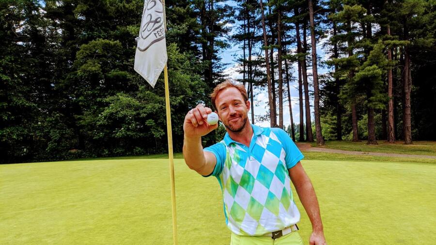 Chardon Lakes - hole in one